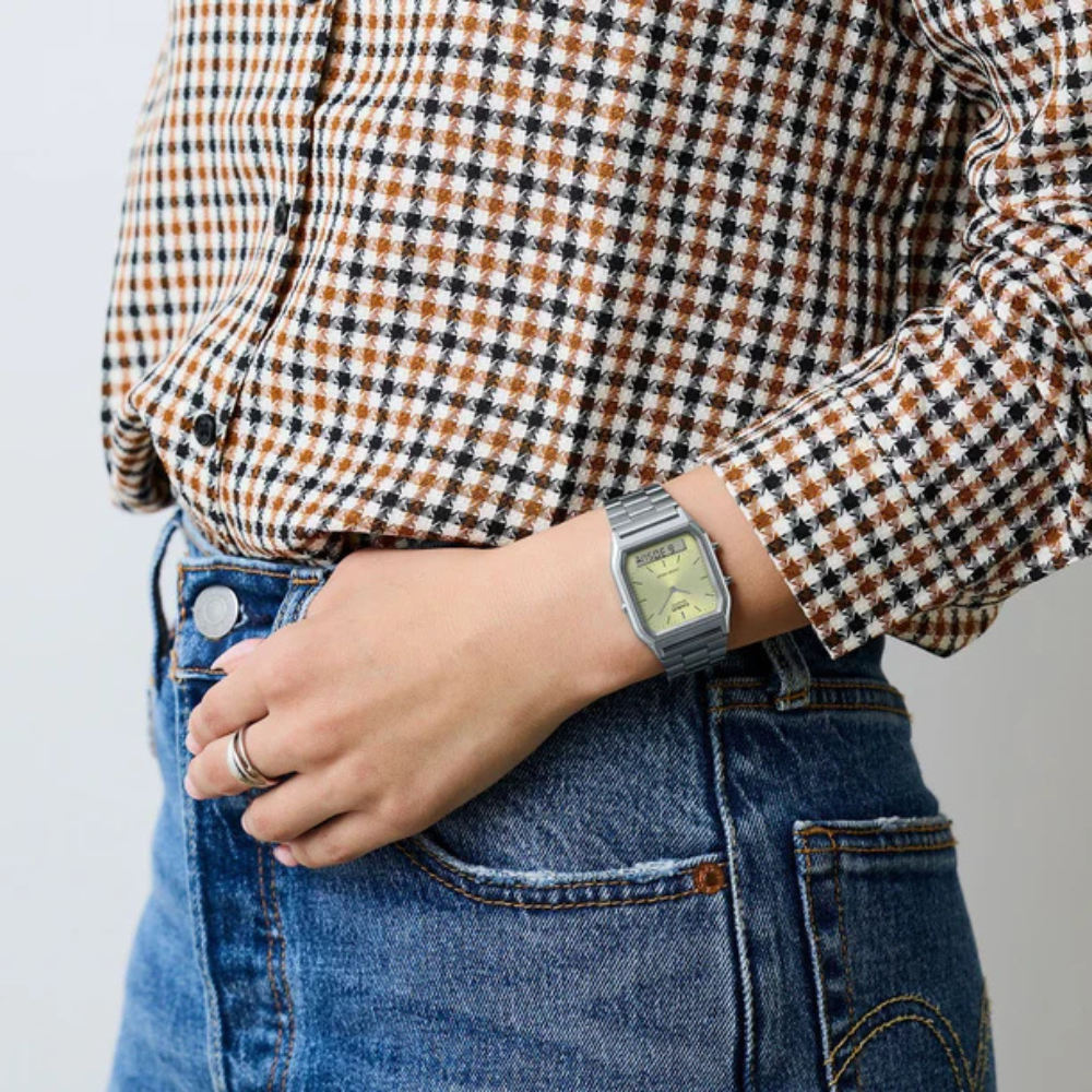 Reloj Casio AQ-230A-9A Unisex - Análogo Digital - Reloj Reloj Casio original | Compra en Relojchile Chile | Reloj Casio Chile | Reloj Reloj Chile - Reloj hombre chile - Reloj mujer chile - Reloj santiago - Reloj original chile - reloj elegante hombre - reloj casual mujer - reloj resistente al agua - reloj acero inoxidable - reloj deportivo hombre - tienda de relojes online chile