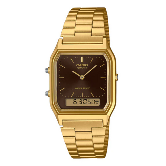 Reloj Casio AQ-230GA-5A Unisex - Análogo Digital - Reloj Reloj Casio original | Compra en Relojchile Chile | Reloj Casio Chile | Reloj Reloj Chile - Reloj hombre chile - Reloj mujer chile - Reloj santiago - Reloj original chile - reloj elegante hombre - reloj casual mujer - reloj resistente al agua - reloj acero inoxidable - reloj deportivo hombre - tienda de relojes online chile