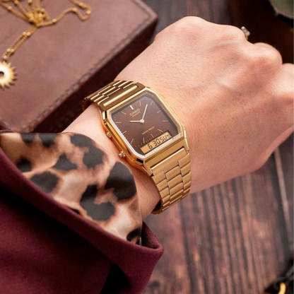 Reloj Casio AQ-230GA-5A Unisex - Análogo Digital - Reloj Reloj Casio original | Compra en Relojchile Chile | Reloj Casio Chile | Reloj Reloj Chile - Reloj hombre chile - Reloj mujer chile - Reloj santiago - Reloj original chile - reloj elegante hombre - reloj casual mujer - reloj resistente al agua - reloj acero inoxidable - reloj deportivo hombre - tienda de relojes online chile