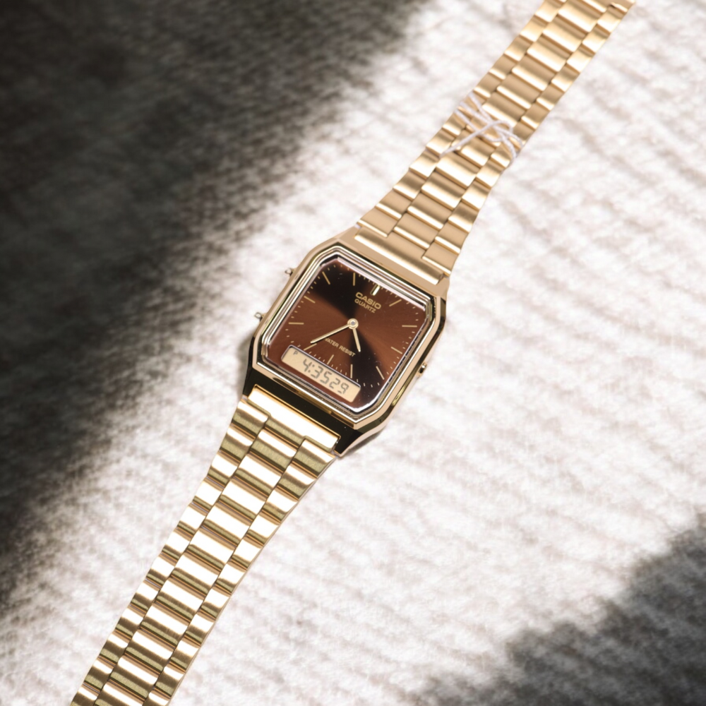 Reloj Casio AQ-230GA-5A Unisex - Análogo Digital - Reloj Reloj Casio original | Compra en Relojchile Chile | Reloj Casio Chile | Reloj Reloj Chile - Reloj hombre chile - Reloj mujer chile - Reloj santiago - Reloj original chile - reloj elegante hombre - reloj casual mujer - reloj resistente al agua - reloj acero inoxidable - reloj deportivo hombre - tienda de relojes online chile