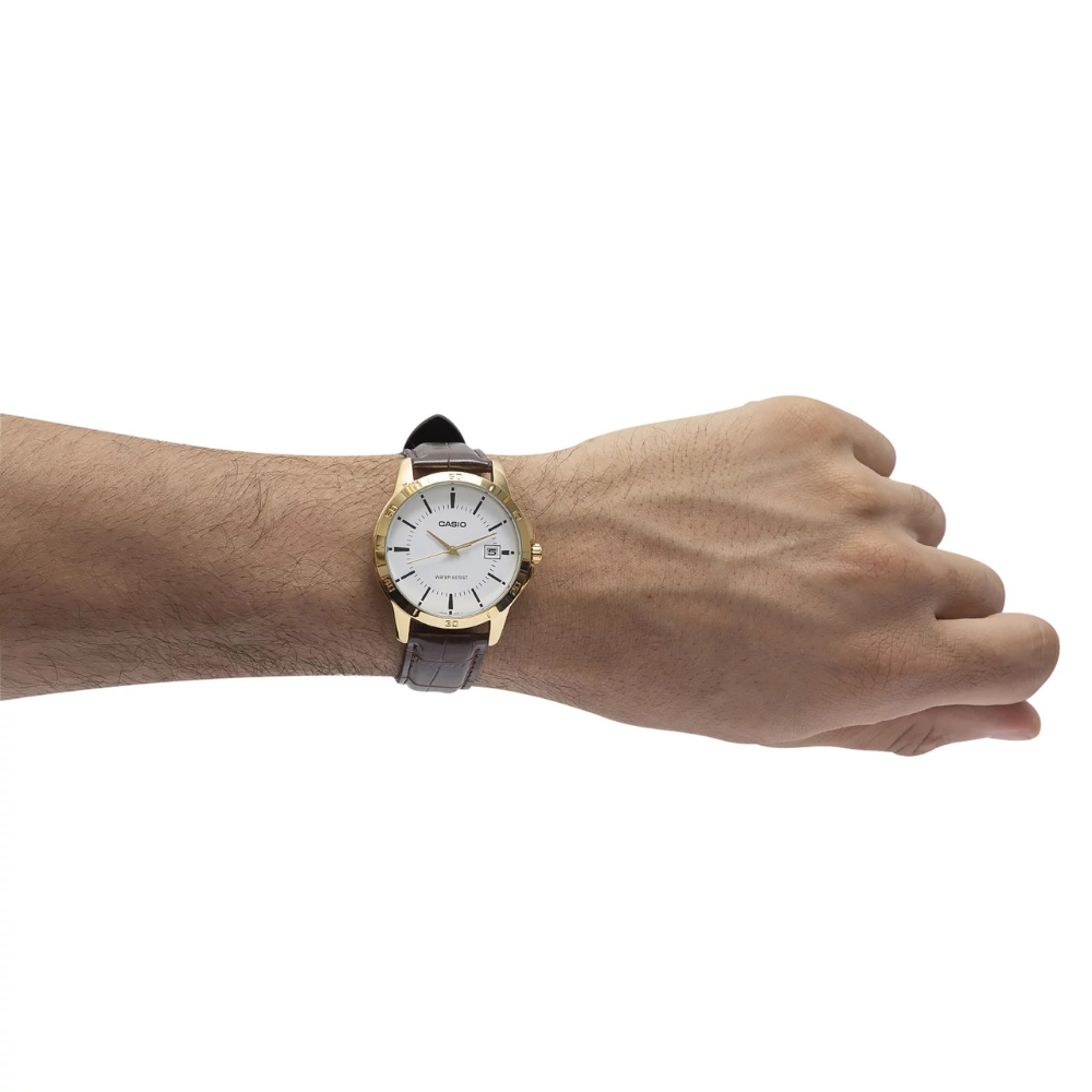 Reloj Casio MTP-V004GL-7A Hombre - Análogo - Reloj Reloj Casio original | Compra en Relojchile Chile | Reloj Casio Chile | Reloj Reloj Chile - Reloj hombre chile - Reloj mujer chile - Reloj santiago - Reloj original chile - reloj elegante hombre - reloj casual mujer - reloj resistente al agua - reloj acero inoxidable - reloj deportivo hombre - tienda de relojes online chile