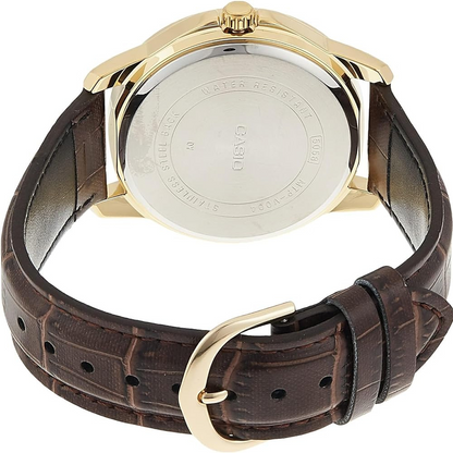 Reloj Casio MTP-V004GL-7A Hombre - Análogo - Reloj Reloj Casio original | Compra en Relojchile Chile | Reloj Casio Chile | Reloj Reloj Chile - Reloj hombre chile - Reloj mujer chile - Reloj santiago - Reloj original chile - reloj elegante hombre - reloj casual mujer - reloj resistente al agua - reloj acero inoxidable - reloj deportivo hombre - tienda de relojes online chile