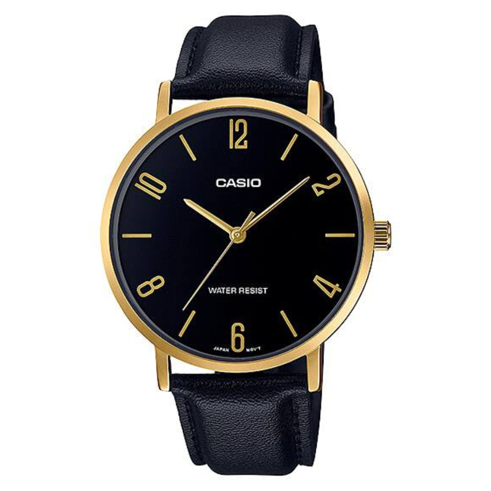 Reloj Casio MTP-VT01GL-1B2 Hombre - Análogo - Reloj Reloj Casio original | Compra en Relojchile Chile | Reloj Casio Chile | Reloj Reloj Chile - Reloj hombre chile - Reloj mujer chile - Reloj santiago - Reloj original chile - reloj elegante hombre - reloj casual mujer - reloj resistente al agua - reloj acero inoxidable - reloj deportivo hombre - tienda de relojes online chile