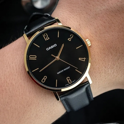 Reloj Casio MTP-VT01GL-1B2 Hombre - Análogo - Reloj Reloj Casio original | Compra en Relojchile Chile | Reloj Casio Chile | Reloj Reloj Chile - Reloj hombre chile - Reloj mujer chile - Reloj santiago - Reloj original chile - reloj elegante hombre - reloj casual mujer - reloj resistente al agua - reloj acero inoxidable - reloj deportivo hombre - tienda de relojes online chile