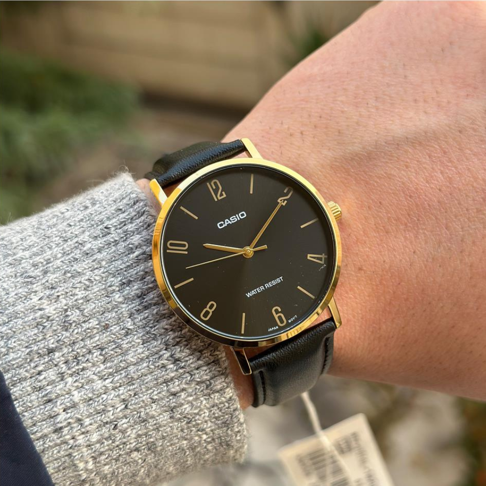 Reloj Casio MTP-VT01GL-1B2 Hombre - Análogo - Reloj Reloj Casio original | Compra en Relojchile Chile | Reloj Casio Chile | Reloj Reloj Chile - Reloj hombre chile - Reloj mujer chile - Reloj santiago - Reloj original chile - reloj elegante hombre - reloj casual mujer - reloj resistente al agua - reloj acero inoxidable - reloj deportivo hombre - tienda de relojes online chile