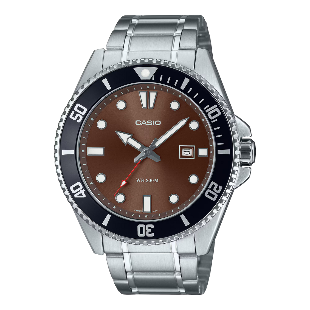 Reloj Casio Submariner MDV-107D-5AV Hombre - Análogo - Reloj Reloj Casio original | Compra en Relojchile Chile | Reloj Casio Chile | Reloj Reloj Chile - Reloj hombre chile - Reloj mujer chile - Reloj santiago - Reloj original chile - reloj elegante hombre - reloj casual mujer - reloj resistente al agua - reloj acero inoxidable - reloj deportivo hombre - tienda de relojes online chile