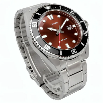 Reloj Casio Submariner MDV-107D-5AV Hombre - Análogo - Reloj Reloj Casio original | Compra en Relojchile Chile | Reloj Casio Chile | Reloj Reloj Chile - Reloj hombre chile - Reloj mujer chile - Reloj santiago - Reloj original chile - reloj elegante hombre - reloj casual mujer - reloj resistente al agua - reloj acero inoxidable - reloj deportivo hombre - tienda de relojes online chile