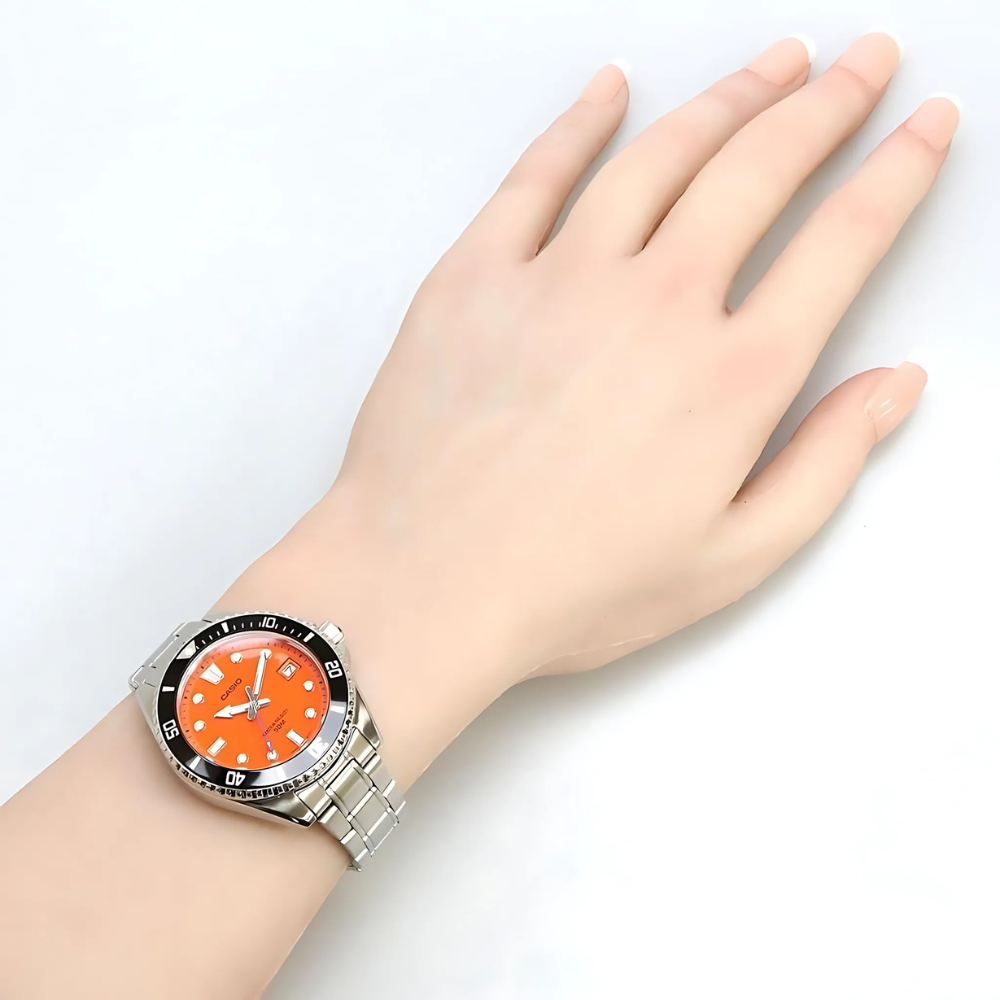 Reloj Casio Submariner MDV-10D-4A1V Hombre - Análogo - Reloj Reloj Casio original | Compra en Relojchile Chile | Reloj Casio Chile | Reloj Reloj Chile - Reloj hombre chile - Reloj mujer chile - Reloj santiago - Reloj original chile - reloj elegante hombre - reloj casual mujer - reloj resistente al agua - reloj acero inoxidable - reloj deportivo hombre - tienda de relojes online chile