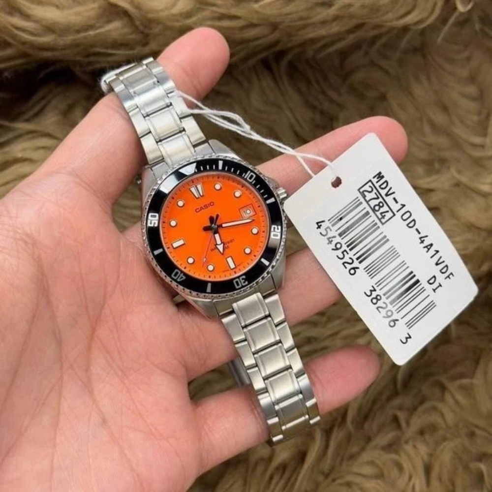 Reloj Casio Submariner MDV-10D-4A1V Hombre - Análogo - Reloj Reloj Casio original | Compra en Relojchile Chile | Reloj Casio Chile | Reloj Reloj Chile - Reloj hombre chile - Reloj mujer chile - Reloj santiago - Reloj original chile - reloj elegante hombre - reloj casual mujer - reloj resistente al agua - reloj acero inoxidable - reloj deportivo hombre - tienda de relojes online chile