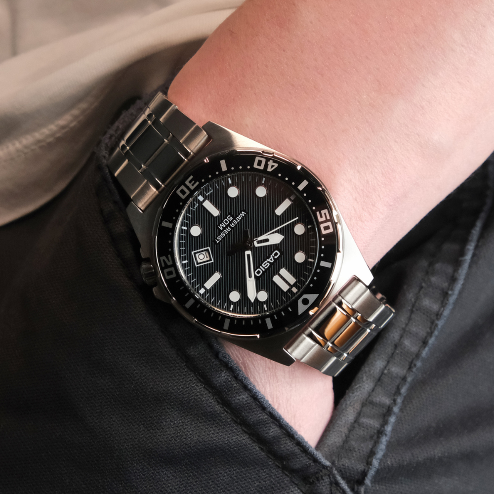 Reloj Casio MTD-135D-1AV Hombre - Análogo - Relojchile - Default Title - Casio - Reloj