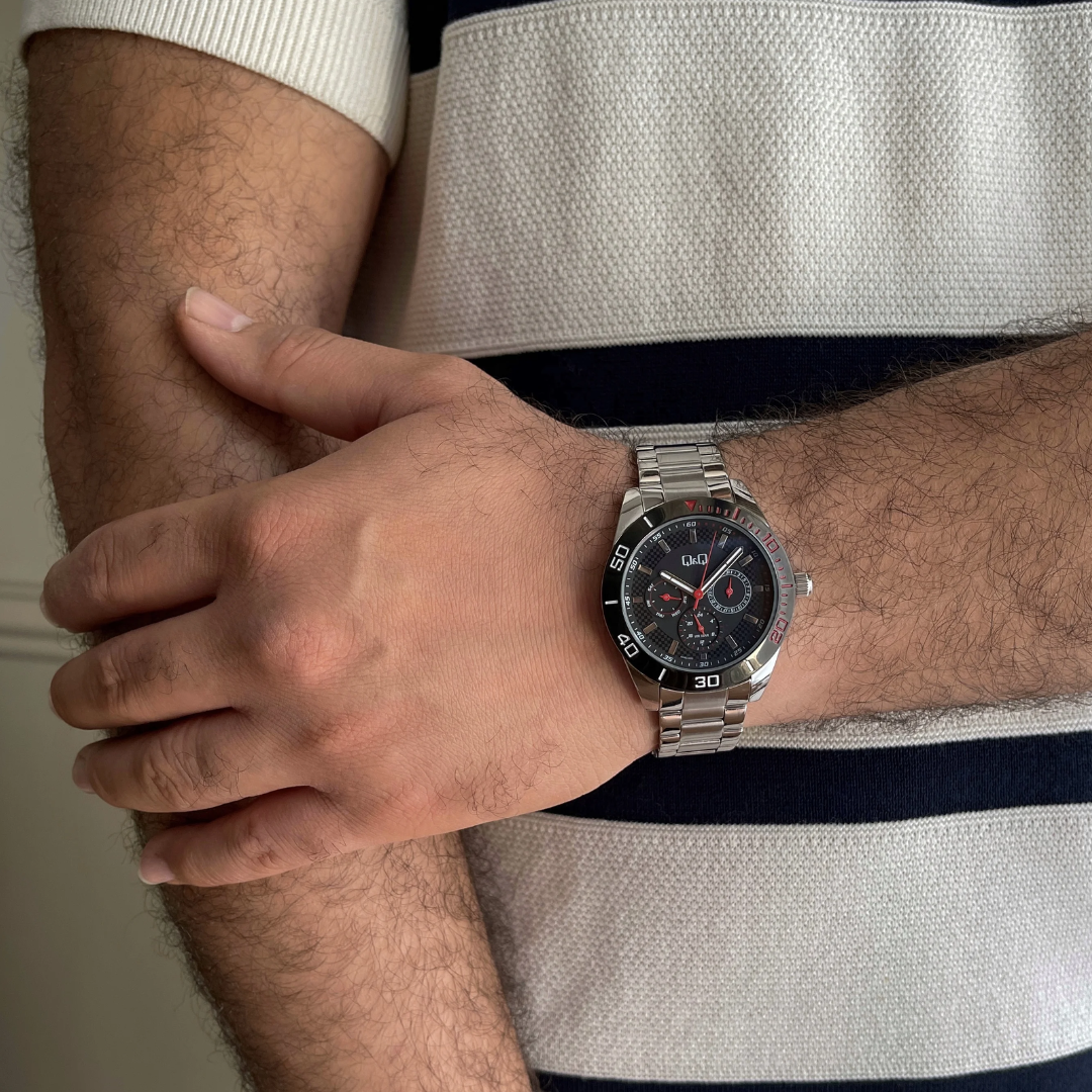 Reloj Q&Q AA42J422Y Hombre - Análogo - Reloj Reloj Q&Q original | Compra en Relojchile Chile | Reloj Q&Q Chile | Reloj Reloj Chile - Reloj hombre chile - Reloj mujer chile - Reloj santiago - Reloj original chile - reloj elegante hombre - reloj casual mujer - reloj resistente al agua - reloj acero inoxidable - reloj deportivo hombre - tienda de relojes online chile