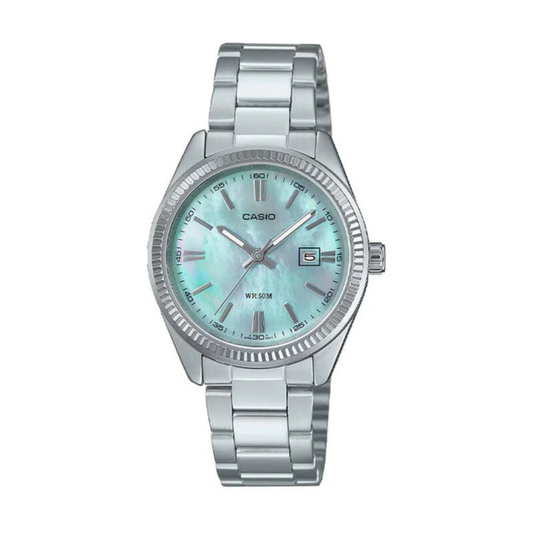 Reloj Casio Análogo LTP-1302DS-2AV Mujer - Reloj Reloj Casio original | Compra en Relojchile Chile | Reloj Casio Chile | Reloj Reloj Chile - Reloj hombre chile - Reloj mujer chile - Reloj santiago - Reloj original chile - reloj elegante hombre - reloj casual mujer - reloj resistente al agua - reloj acero inoxidable - reloj deportivo hombre - tienda de relojes online chile