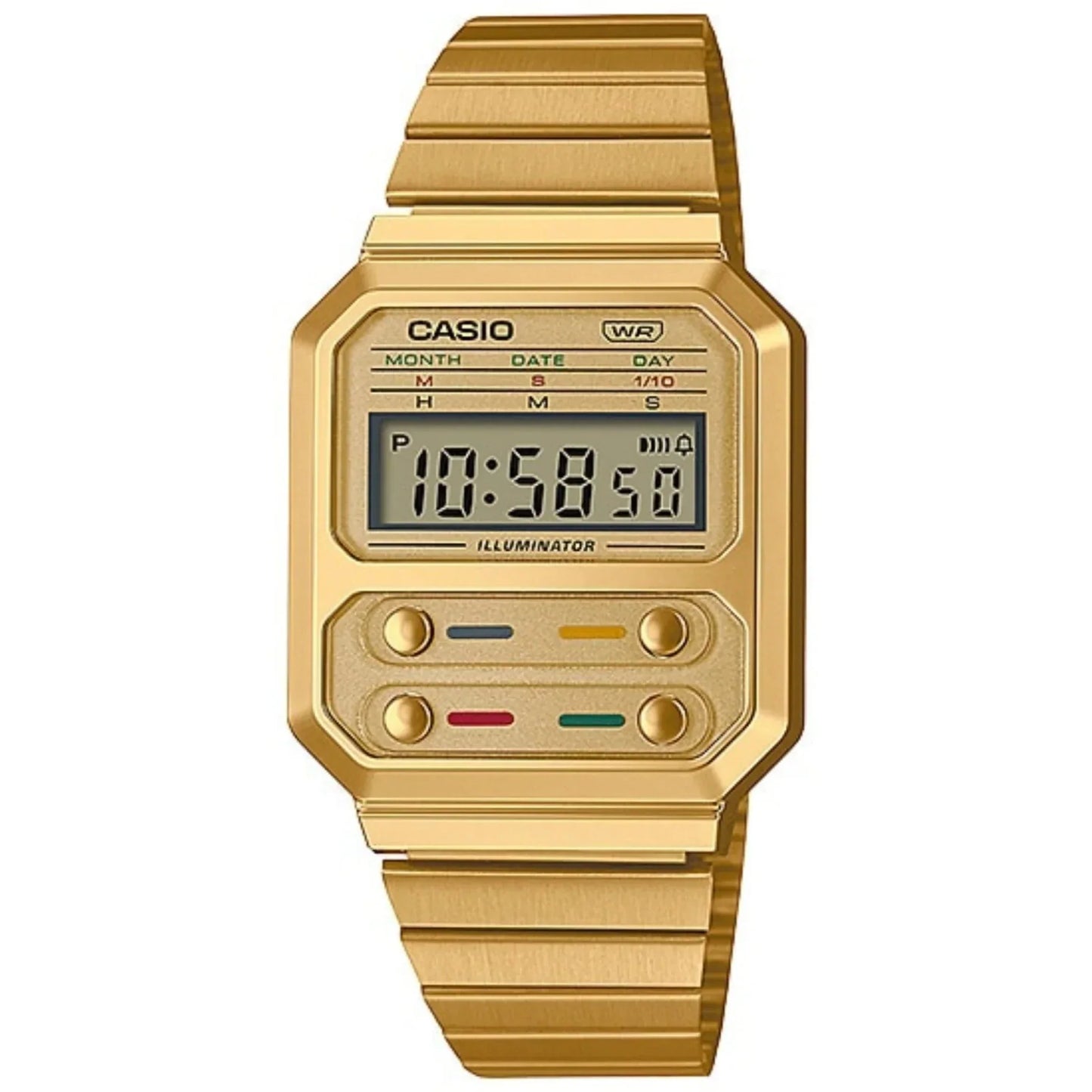 Reloj Casio Vintage A-100WEG-9A Unisex - Digital - Relojchile - Default Title - Casio - Reloj