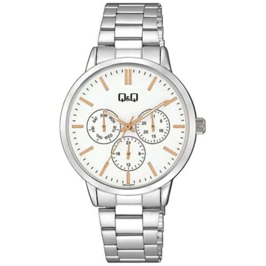 Reloj Q&Q A04A-001PY Mujer - Análogo - Reloj Reloj Q&Q original | Compra en Relojchile Chile | Reloj Q&Q Chile | Reloj Reloj Chile - Reloj hombre chile - Reloj mujer chile - Reloj santiago - Reloj original chile - reloj elegante hombre - reloj casual mujer - reloj resistente al agua - reloj acero inoxidable - reloj deportivo hombre - tienda de relojes online chile