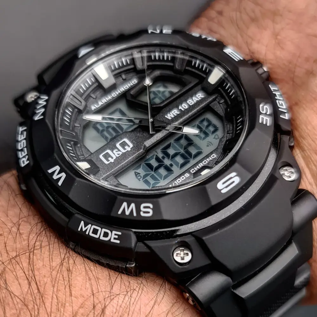 Reloj Q&Q GW85J005Y Hombre - Análogo Digital - Reloj Reloj Q&Q original | Compra en Relojchile Chile | Reloj Q&Q Chile | Reloj Reloj Chile - Reloj hombre chile - Reloj mujer chile - Reloj santiago - Reloj original chile - reloj elegante hombre - reloj casual mujer - reloj resistente al agua - reloj acero inoxidable - reloj deportivo hombre - tienda de relojes online chile