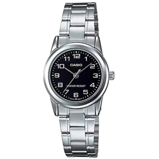 Reloj Casio LTP-V001D-1B Mujer - Análogo - Reloj Reloj Casio original | Compra en Relojchile Chile | Reloj Casio Chile | Reloj Reloj Chile - Reloj hombre chile - Reloj mujer chile - Reloj santiago - Reloj original chile - reloj elegante hombre - reloj casual mujer - reloj resistente al agua - reloj acero inoxidable - reloj deportivo hombre - tienda de relojes online chile
