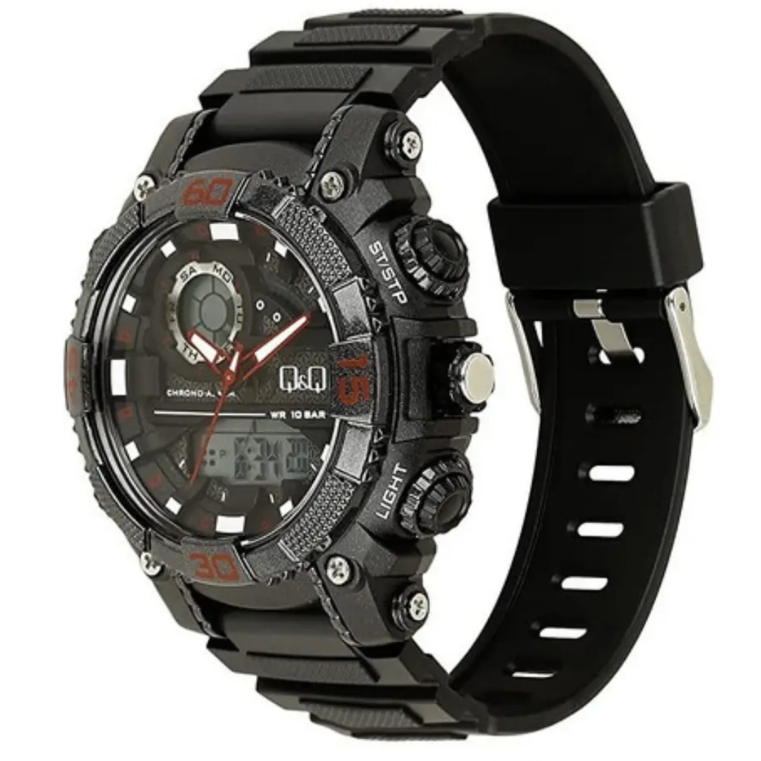 Reloj Q&Q GW87J011Y Hombre - Análogo / Digital - Reloj Reloj Q&Q original | Compra en Relojchile Chile | Reloj Q&Q Chile | Reloj Reloj Chile - Reloj hombre chile - Reloj mujer chile - Reloj santiago - Reloj original chile - reloj elegante hombre - reloj casual mujer - reloj resistente al agua - reloj acero inoxidable - reloj deportivo hombre - tienda de relojes online chile