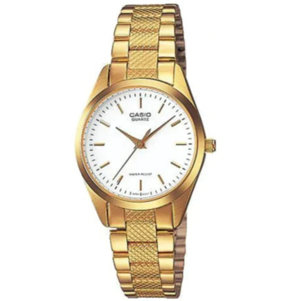 Reloj Casio LTP-1274G-7A Mujer - Análogo - Reloj Reloj Casio original | Compra en Relojchile Chile | Reloj Casio Chile | Reloj Reloj Chile - Reloj hombre chile - Reloj mujer chile - Reloj santiago - Reloj original chile - reloj elegante hombre - reloj casual mujer - reloj resistente al agua - reloj acero inoxidable - reloj deportivo hombre - tienda de relojes online chile