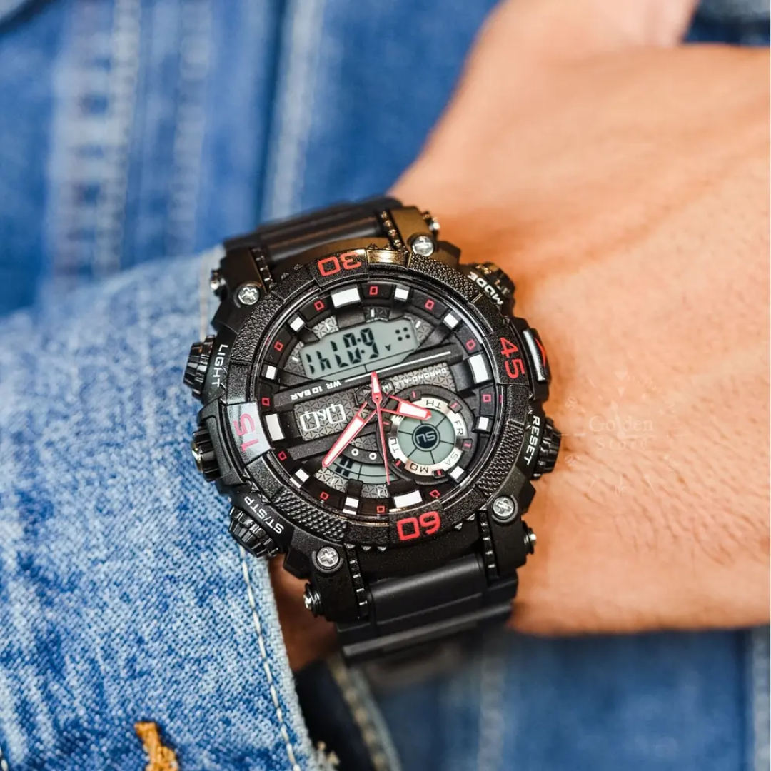 Reloj Q&Q GW87J011Y Hombre - Análogo / Digital - Reloj Reloj Q&Q original | Compra en Relojchile Chile | Reloj Q&Q Chile | Reloj Reloj Chile - Reloj hombre chile - Reloj mujer chile - Reloj santiago - Reloj original chile - reloj elegante hombre - reloj casual mujer - reloj resistente al agua - reloj acero inoxidable - reloj deportivo hombre - tienda de relojes online chile