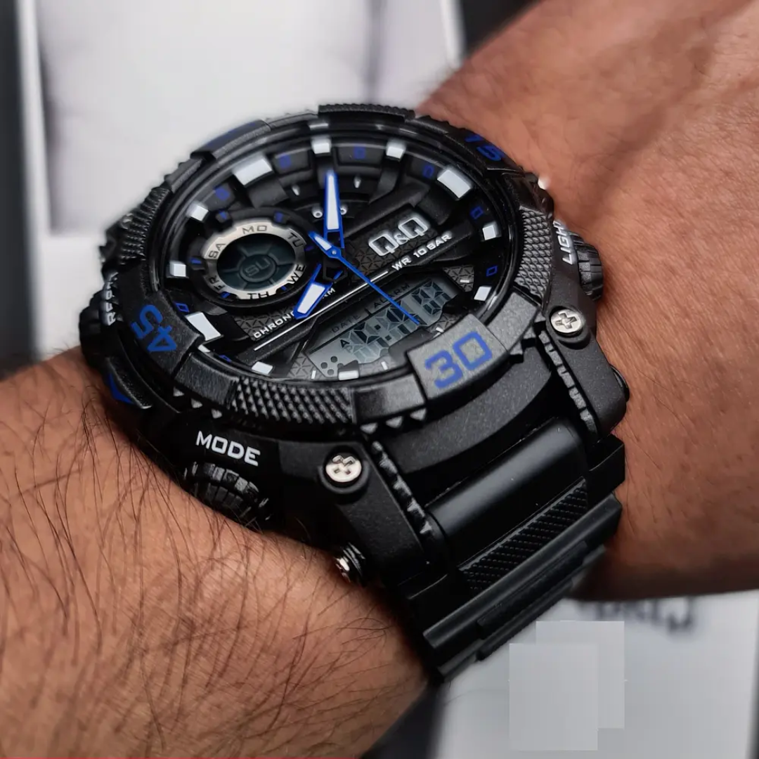 Reloj Q&Q GW87J012Y Hombre - Análogo Digital - Reloj Reloj Q&Q original | Compra en Relojchile Chile | Reloj Q&Q Chile | Reloj Reloj Chile - Reloj hombre chile - Reloj mujer chile - Reloj santiago - Reloj original chile - reloj elegante hombre - reloj casual mujer - reloj resistente al agua - reloj acero inoxidable - reloj deportivo hombre - tienda de relojes online chile