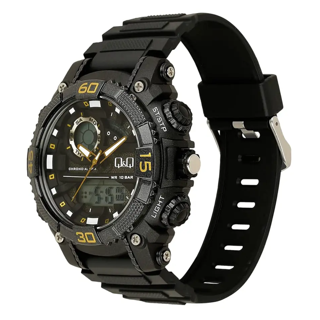 Reloj Q&Q GW87J013Y Hombre - Análogo Digital - Reloj Reloj Q&Q original | Compra en Relojchile Chile | Reloj Q&Q Chile | Reloj Reloj Chile - Reloj hombre chile - Reloj mujer chile - Reloj santiago - Reloj original chile - reloj elegante hombre - reloj casual mujer - reloj resistente al agua - reloj acero inoxidable - reloj deportivo hombre - tienda de relojes online chile