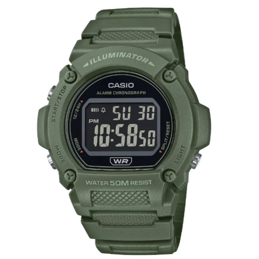 Reloj Casio W-219HC-3BV Unisex - Digital - Relojchile - Default Title - Casio - Reloj