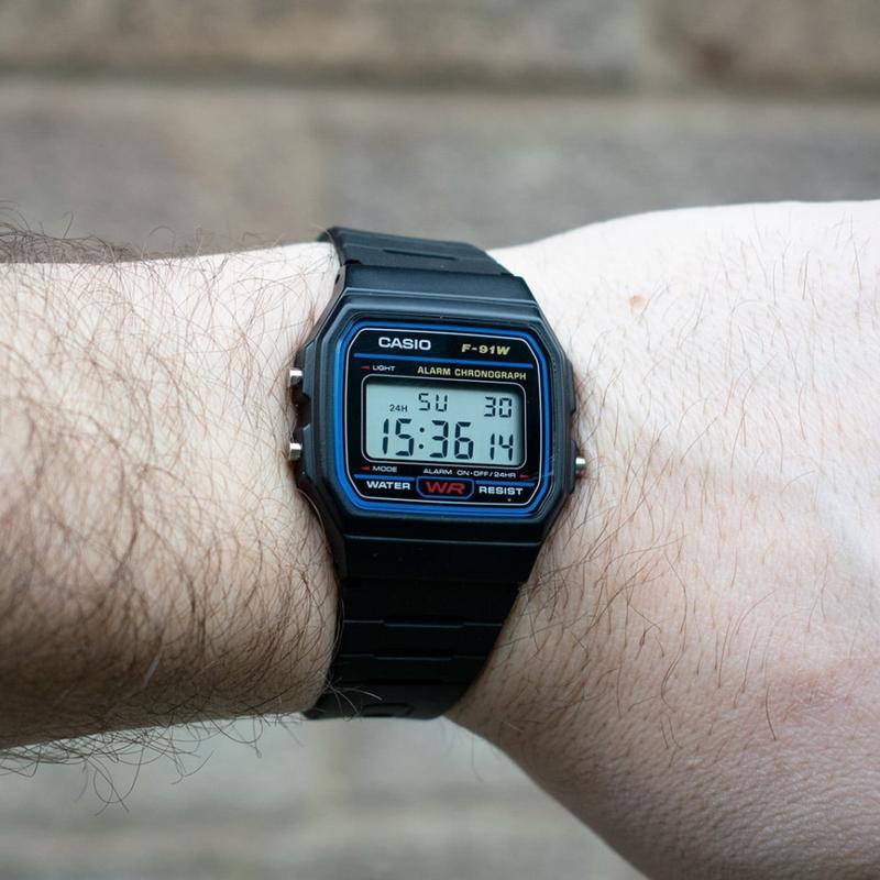 Reloj Casio Vintage F-91W-1D Unisex - Digital - Relojchile - Default Title - Casio - Reloj