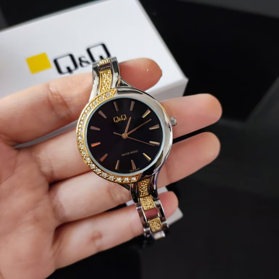 Reloj Q&Q Analogo F01A-004PY Mujer - Reloj Reloj Q&Q original | Compra en Relojchile Chile | Reloj Q&Q Chile | Reloj Reloj Chile - Reloj hombre chile - Reloj mujer chile - Reloj santiago - Reloj original chile - reloj elegante hombre - reloj casual mujer - reloj resistente al agua - reloj acero inoxidable - reloj deportivo hombre - tienda de relojes online chile