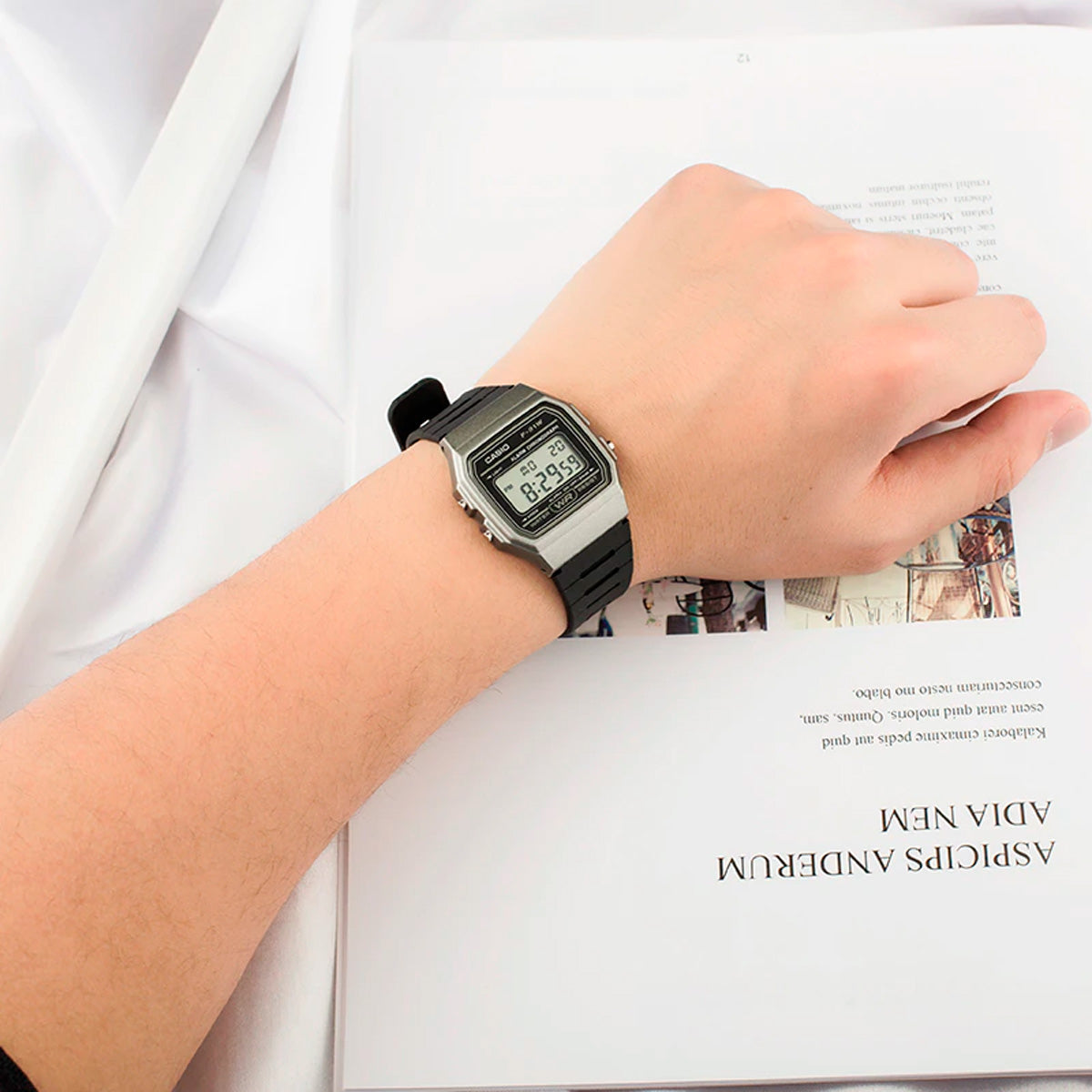 Reloj Casio Vintage F-91WM-1B Unisex - Digital - Relojchile - Default Title - Casio - Reloj