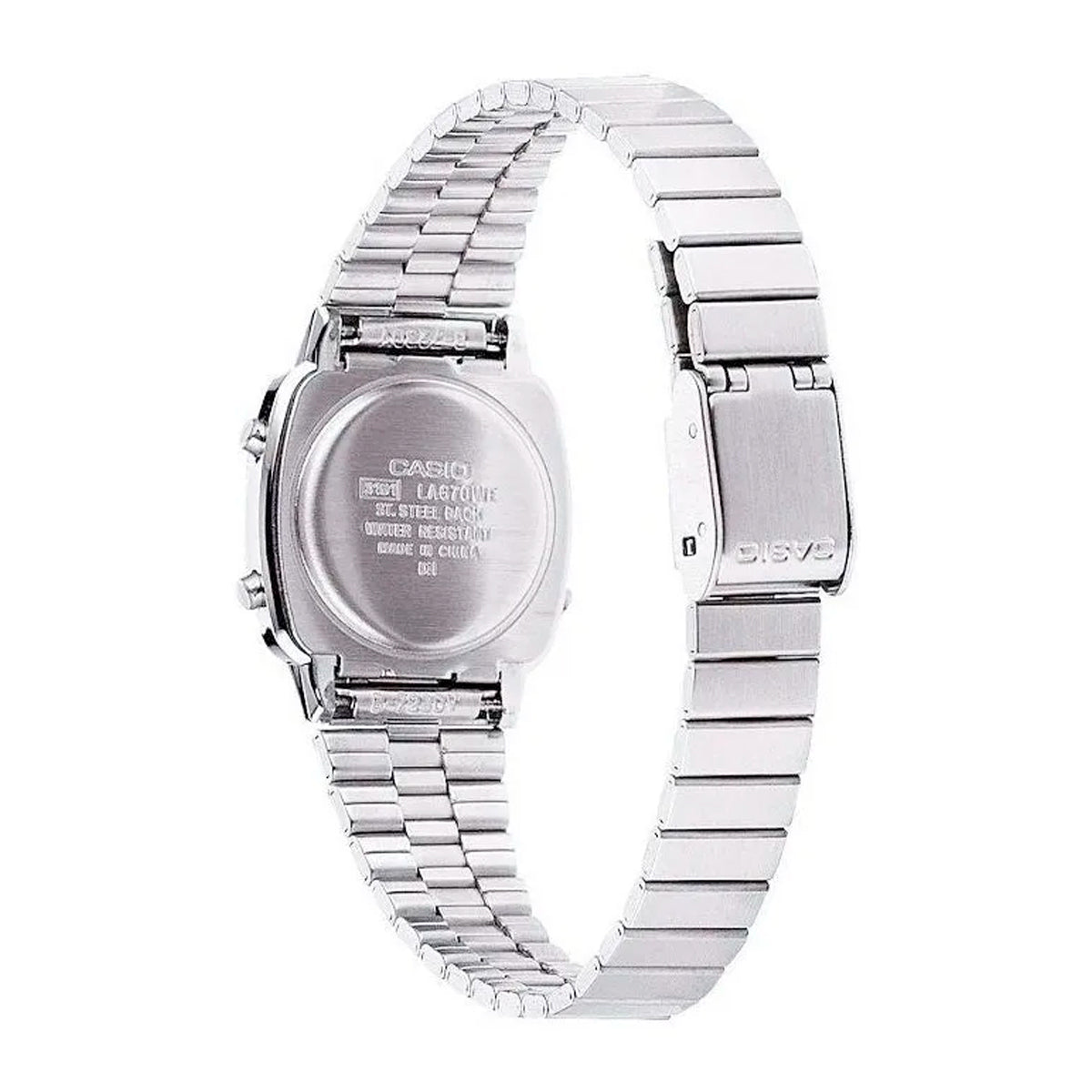 Reloj Casio LA-670WA-4 Mujer - Digital - Reloj Reloj Casio original | Compra en Relojchile Chile | Reloj Casio Chile | Reloj Reloj Chile - Reloj hombre chile - Reloj mujer chile - Reloj santiago - Reloj original chile - reloj elegante hombre - reloj casual mujer - reloj resistente al agua - reloj acero inoxidable - reloj deportivo hombre - tienda de relojes online chile