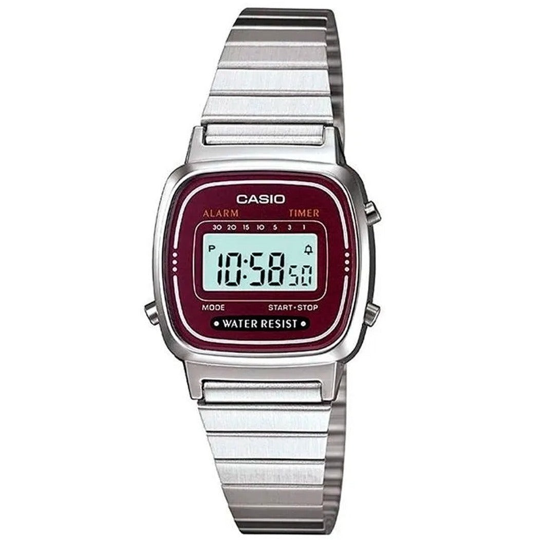 Reloj Casio LA-670WA-4 Mujer - Digital - Reloj Reloj Casio original | Compra en Relojchile Chile | Reloj Casio Chile | Reloj Reloj Chile - Reloj hombre chile - Reloj mujer chile - Reloj santiago - Reloj original chile - reloj elegante hombre - reloj casual mujer - reloj resistente al agua - reloj acero inoxidable - reloj deportivo hombre - tienda de relojes online chile