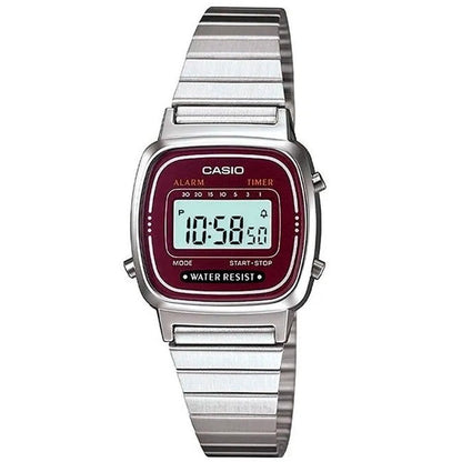 Reloj Casio LA-670WA-4 Mujer - Digital - Reloj Reloj Casio original | Compra en Relojchile Chile | Reloj Casio Chile | Reloj Reloj Chile - Reloj hombre chile - Reloj mujer chile - Reloj santiago - Reloj original chile - reloj elegante hombre - reloj casual mujer - reloj resistente al agua - reloj acero inoxidable - reloj deportivo hombre - tienda de relojes online chile