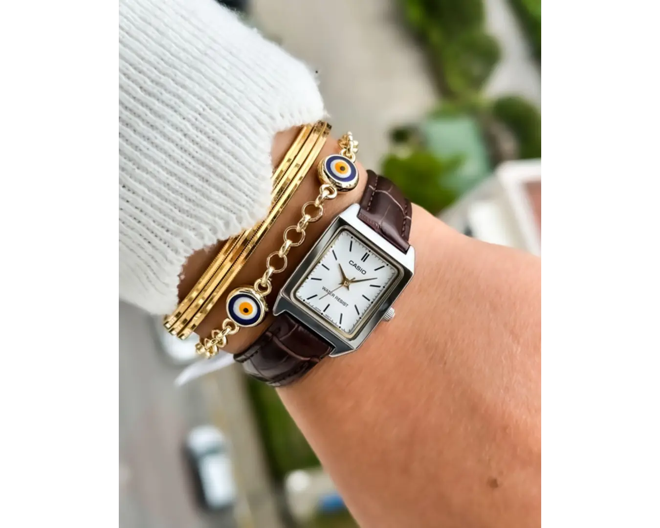 Reloj Casio Tank LTP-V007L-7E2 Mujer - Análogo - Relojchile - Default Title - Casio - Reloj