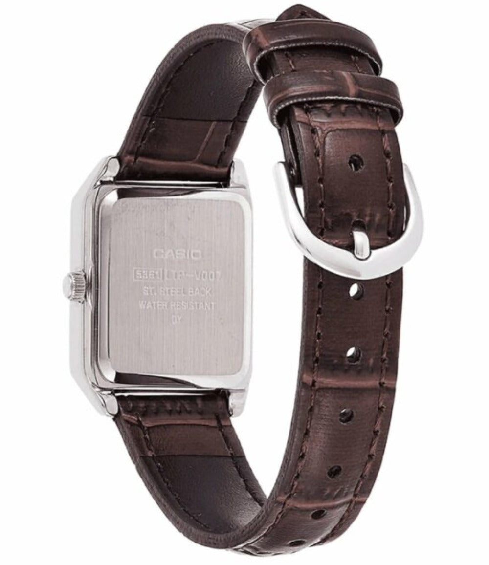 Reloj Casio Tank LTP-V007L-9B Mujer - Análogo - Reloj Reloj Casio original | Compra en Relojchile Chile | Reloj Casio Chile | Reloj Reloj Chile - Reloj hombre chile - Reloj mujer chile - Reloj santiago - Reloj original chile - reloj elegante hombre - reloj casual mujer - reloj resistente al agua - reloj acero inoxidable - reloj deportivo hombre - tienda de relojes online chile