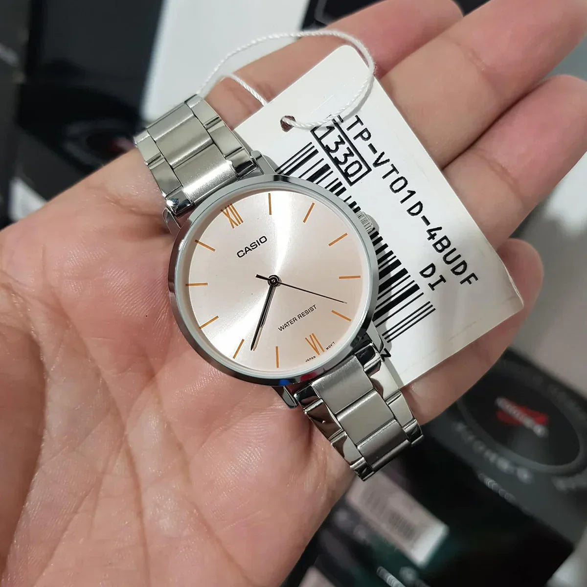 Reloj Casio LTP-VT01D-4B Mujer - Análogo - Relojchile - Default Title - Casio - Reloj