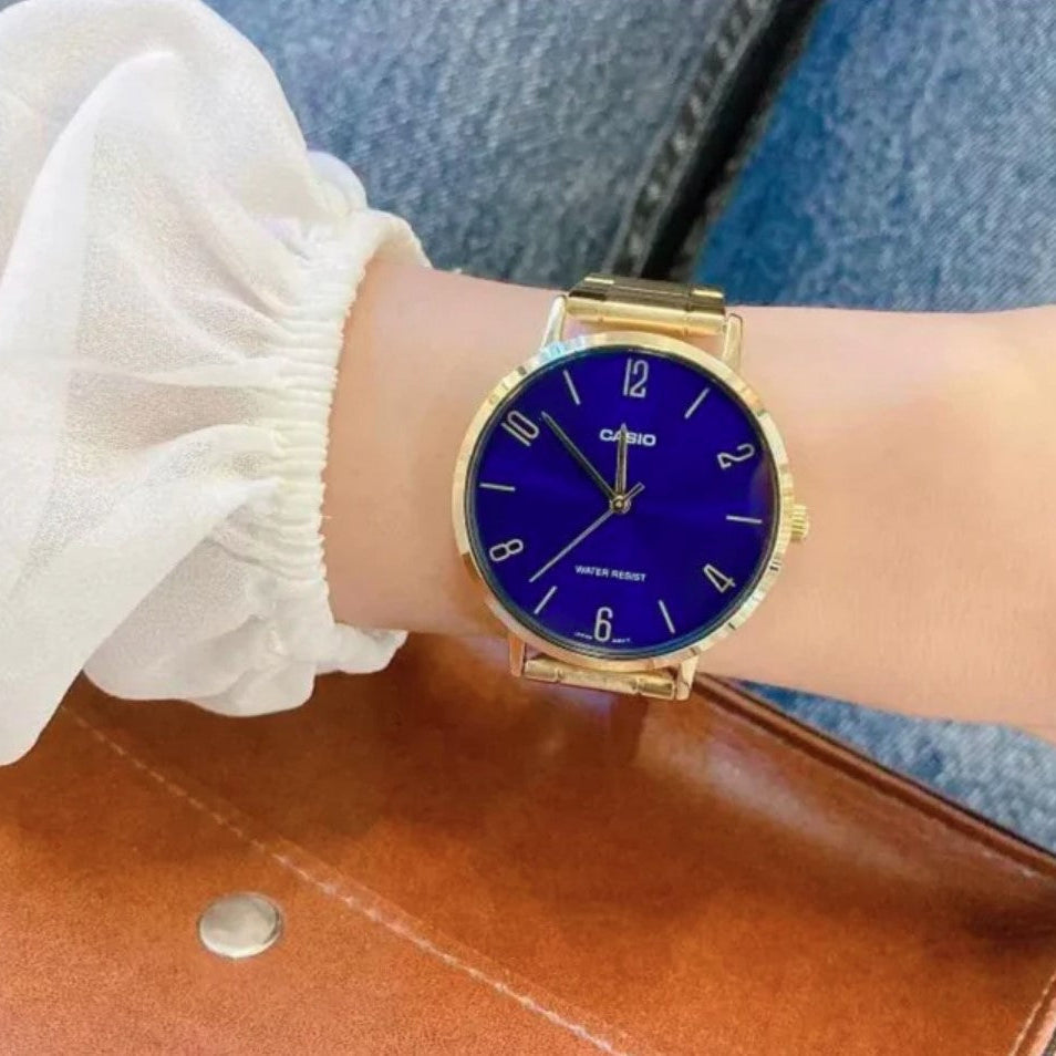 Reloj Casio LTP-VT01G-2B Mujer - Análogo - Relojchile - Default Title - Casio - Reloj