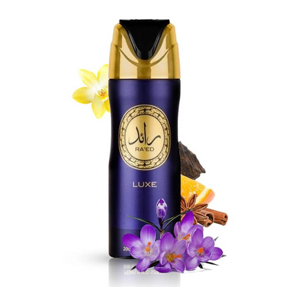 Lattafa Desodorante Raed Luxe Perfumed Spray 200ml Hombre