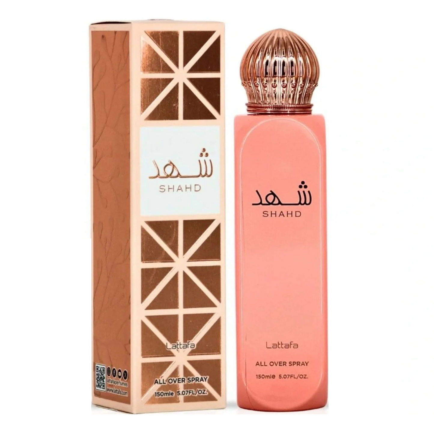 Lattafa Shahd All Over Perfume Spray 150ml Mujer