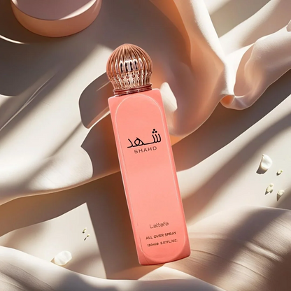 Lattafa Shahd All Over Perfume Spray 150ml Mujer