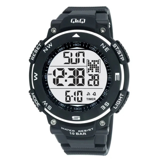 Reloj Q&Q Digital M124J002Y Hombre - Reloj Reloj Q&Q original | Compra en Relojchile Chile | Reloj Q&Q Chile | Reloj Reloj Chile - Reloj hombre chile - Reloj mujer chile - Reloj santiago - Reloj original chile - reloj elegante hombre - reloj casual mujer - reloj resistente al agua - reloj acero inoxidable - reloj deportivo hombre - tienda de relojes online chile