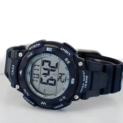 Reloj Q&Q Digital M124J006Y Hombre - Reloj Reloj Q&Q original | Compra en Relojchile Chile | Reloj Q&Q Chile | Reloj Reloj Chile - Reloj hombre chile - Reloj mujer chile - Reloj santiago - Reloj original chile - reloj elegante hombre - reloj casual mujer - reloj resistente al agua - reloj acero inoxidable - reloj deportivo hombre - tienda de relojes online chile