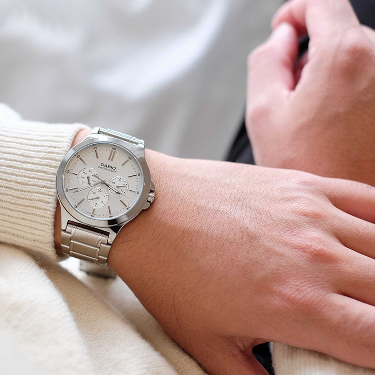 Reloj Casio MTP-V300D-7A Hombre - Análogo - Relojchile - Default Title - Casio - Reloj