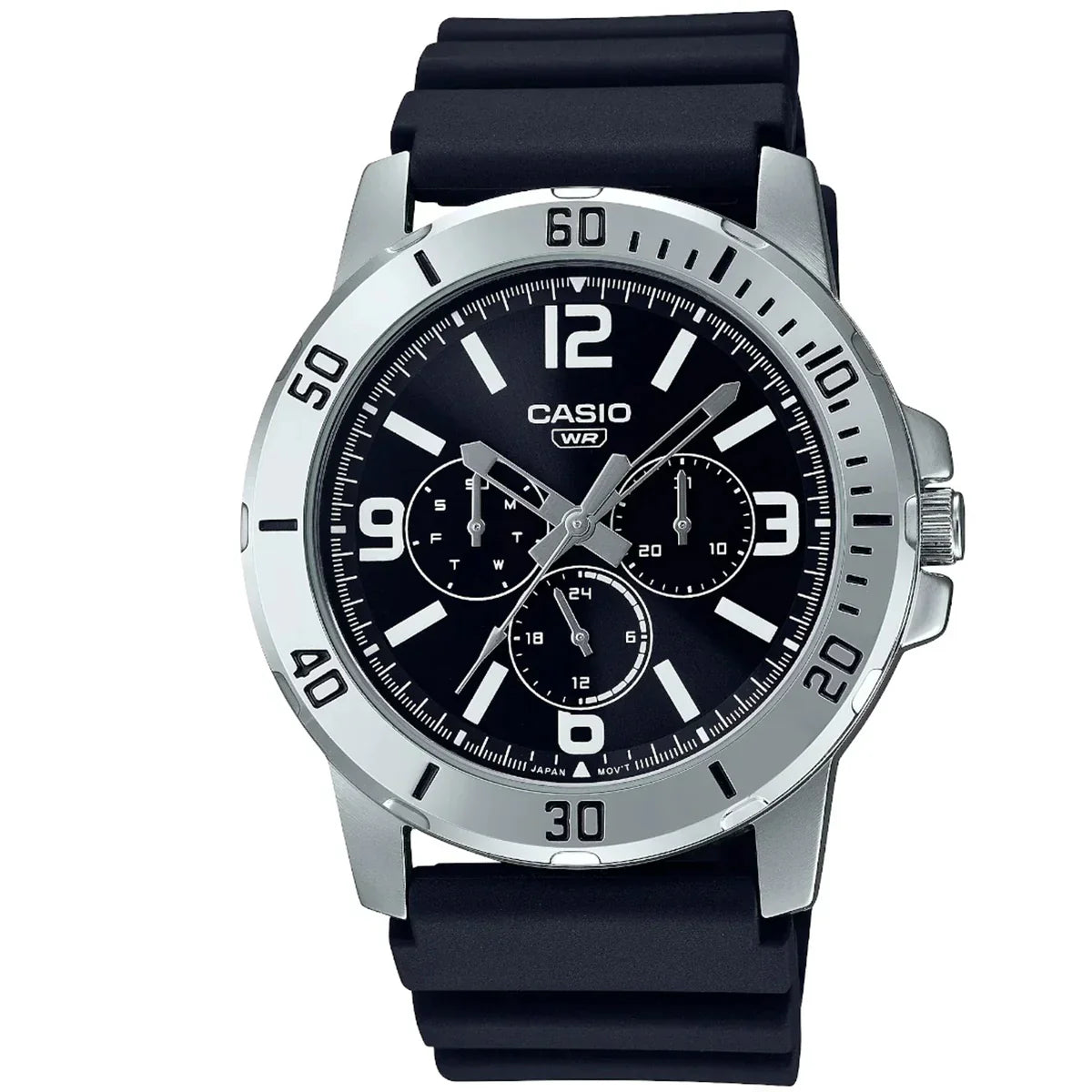 Reloj Casio MTP-VD300-1B Hombre - Análogo - Reloj Reloj Casio original | Compra en Relojchile Chile | Reloj Casio Chile | Reloj Reloj Chile - Reloj hombre chile - Reloj mujer chile - Reloj santiago - Reloj original chile - reloj elegante hombre - reloj casual mujer - reloj resistente al agua - reloj acero inoxidable - reloj deportivo hombre - tienda de relojes online chile