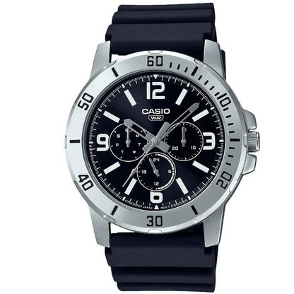 Reloj Casio MTP-VD300-1B Hombre - Análogo - Reloj Reloj Casio original | Compra en Relojchile Chile | Reloj Casio Chile | Reloj Reloj Chile - Reloj hombre chile - Reloj mujer chile - Reloj santiago - Reloj original chile - reloj elegante hombre - reloj casual mujer - reloj resistente al agua - reloj acero inoxidable - reloj deportivo hombre - tienda de relojes online chile