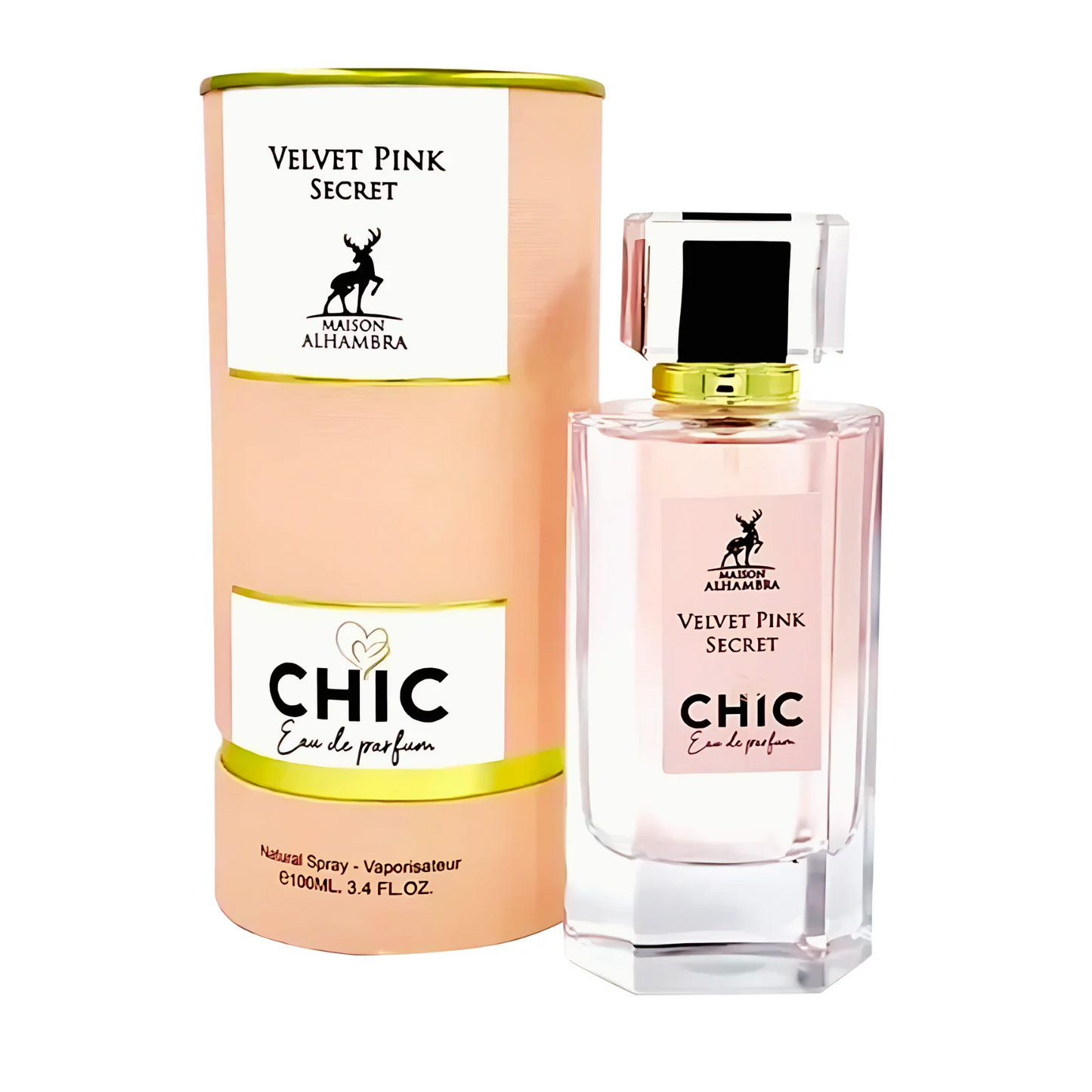 Maison Alhambra Velvet Pink Secret Chic edp 100ml Mujer