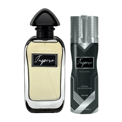 Maryaj Estuche Inspire For Him edp 100ml +Deo 200ml Hombre - Perfumisimo 