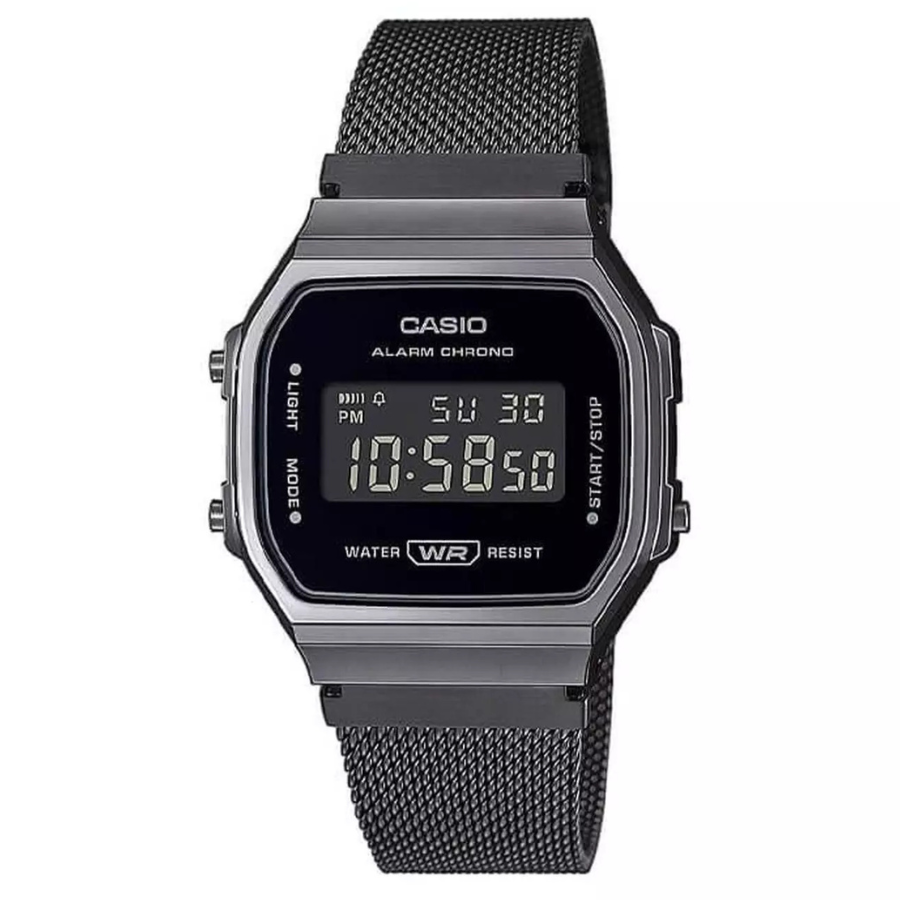 Reloj Casio Digital A-168WEMB-1B Unisex - Reloj Reloj Casio original | Compra en Relojchile Chile | Reloj Casio Chile | Reloj Reloj Chile - Reloj hombre chile - Reloj mujer chile - Reloj santiago - Reloj original chile - reloj elegante hombre - reloj casual mujer - reloj resistente al agua - reloj acero inoxidable - reloj deportivo hombre - tienda de relojes online chile