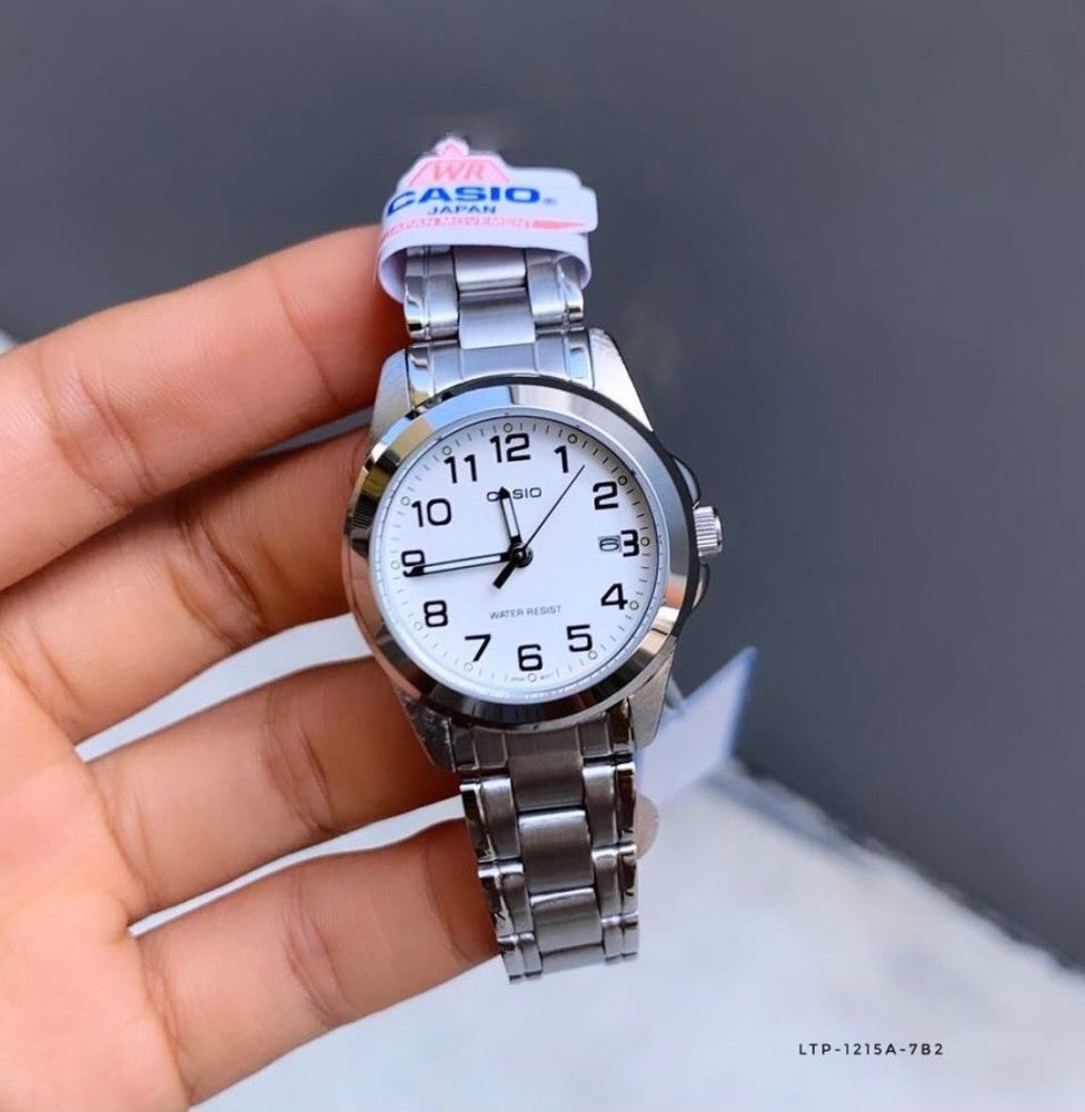 Reloj Casio LTP-1215A-7B2 Mujer - Análogo - Reloj Reloj Casio original | Compra en Relojchile Chile | Reloj Casio Chile | Reloj Reloj Chile - Reloj hombre chile - Reloj mujer chile - Reloj santiago - Reloj original chile - reloj elegante hombre - reloj casual mujer - reloj resistente al agua - reloj acero inoxidable - reloj deportivo hombre - tienda de relojes online chile