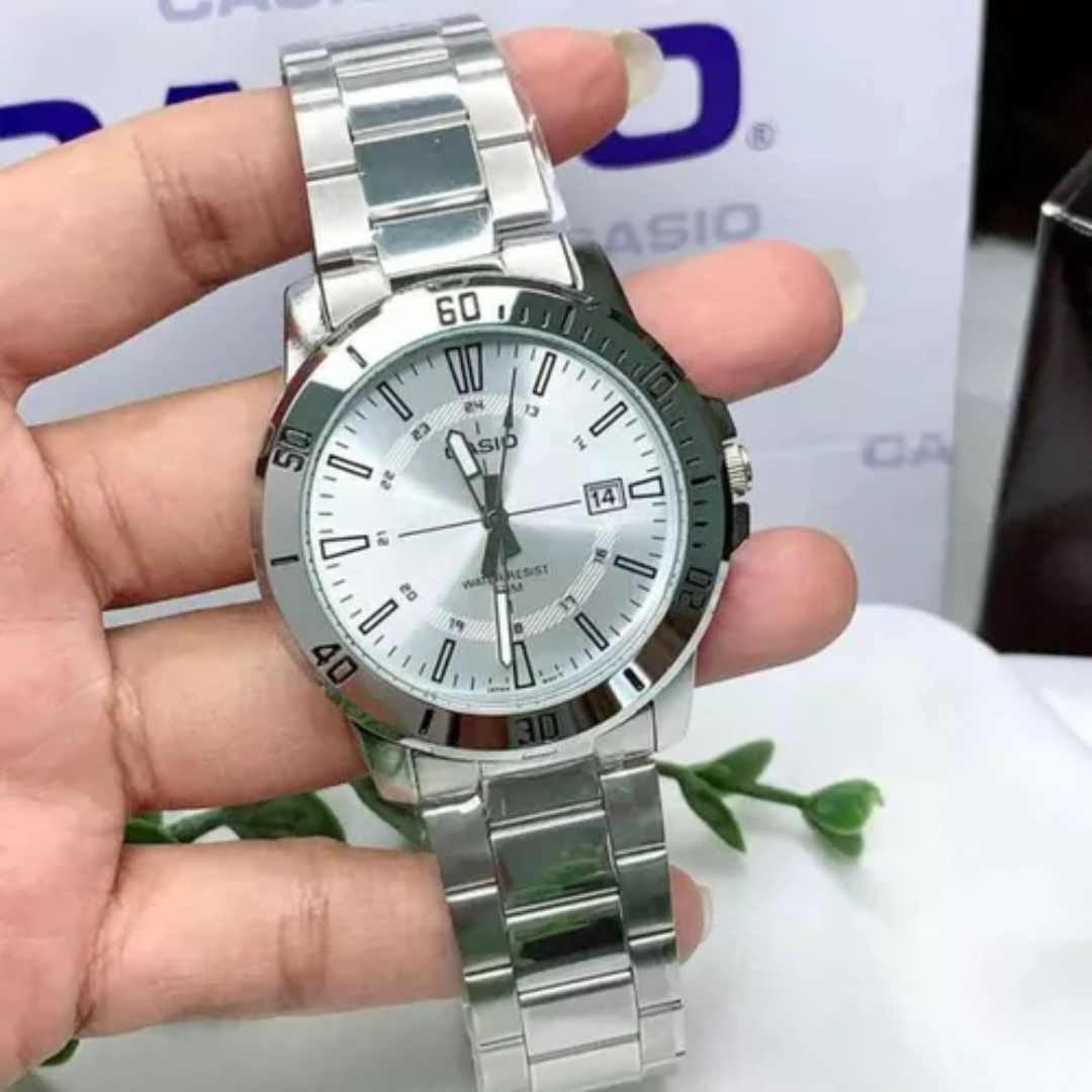 Reloj Casio MTP-VD01D-7CV Hombre - Análogo - Reloj Reloj Casio original | Compra en Relojchile Chile | Reloj Casio Chile | Reloj Reloj Chile - Reloj hombre chile - Reloj mujer chile - Reloj santiago - Reloj original chile - reloj elegante hombre - reloj casual mujer - reloj resistente al agua - reloj acero inoxidable - reloj deportivo hombre - tienda de relojes online chile