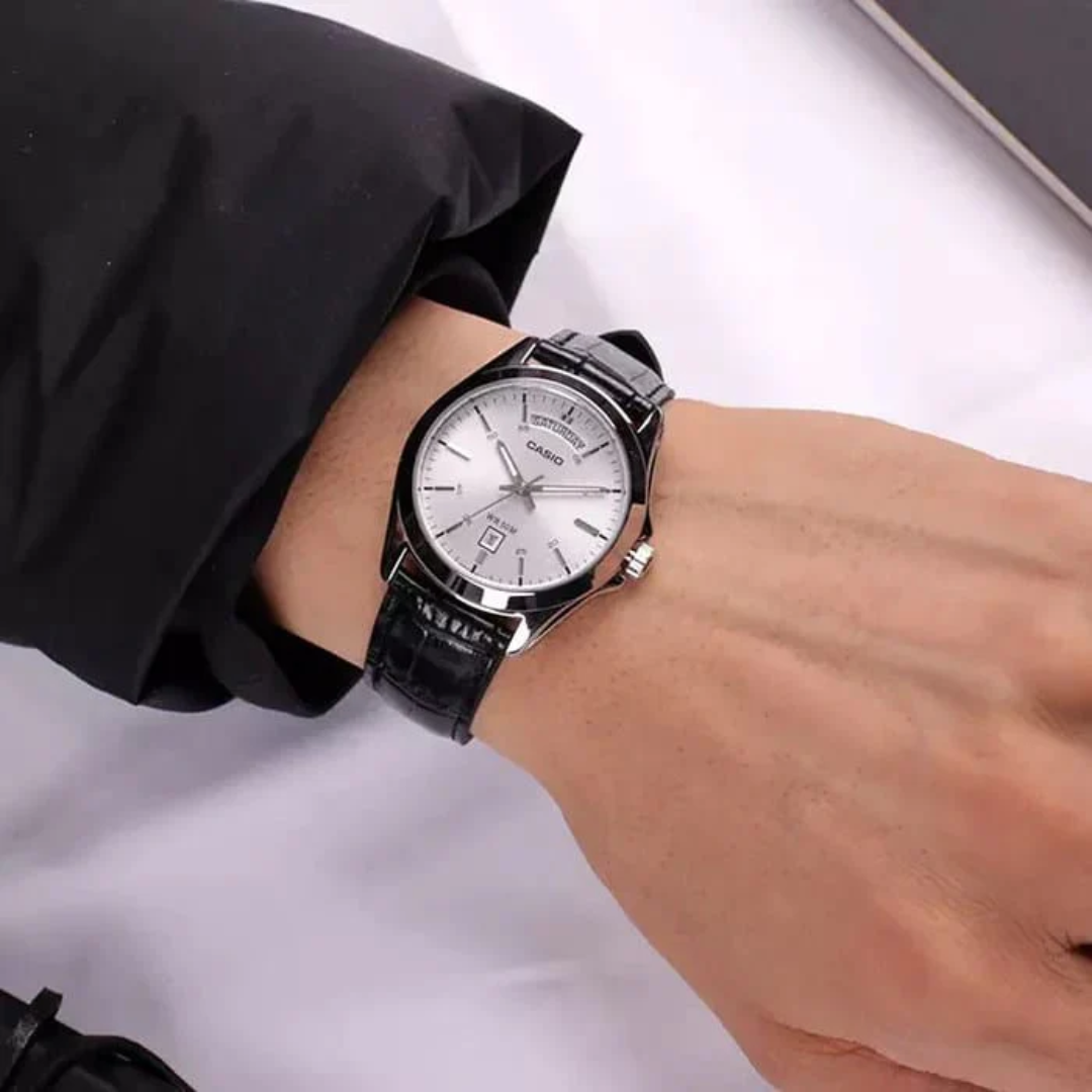 Reloj Casio MTP-1370L-7AV Hombre - Análogo - Reloj Reloj Casio original | Compra en Relojchile Chile | Reloj Casio Chile | Reloj Reloj Chile - Reloj hombre chile - Reloj mujer chile - Reloj santiago - Reloj original chile - reloj elegante hombre - reloj casual mujer - reloj resistente al agua - reloj acero inoxidable - reloj deportivo hombre - tienda de relojes online chile